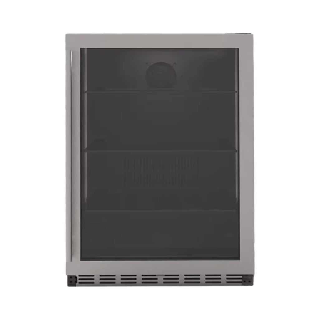 Summerset 24-Inch Outdoor Rated Refrigerator With Glass Door