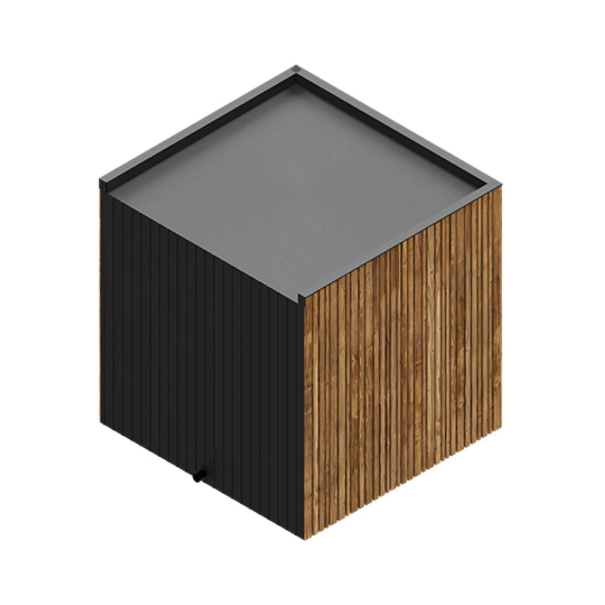 ThermaSol Fortis Fully-Assembled 4-Person Outdoor Sauna Cabin [Made-To-Order]